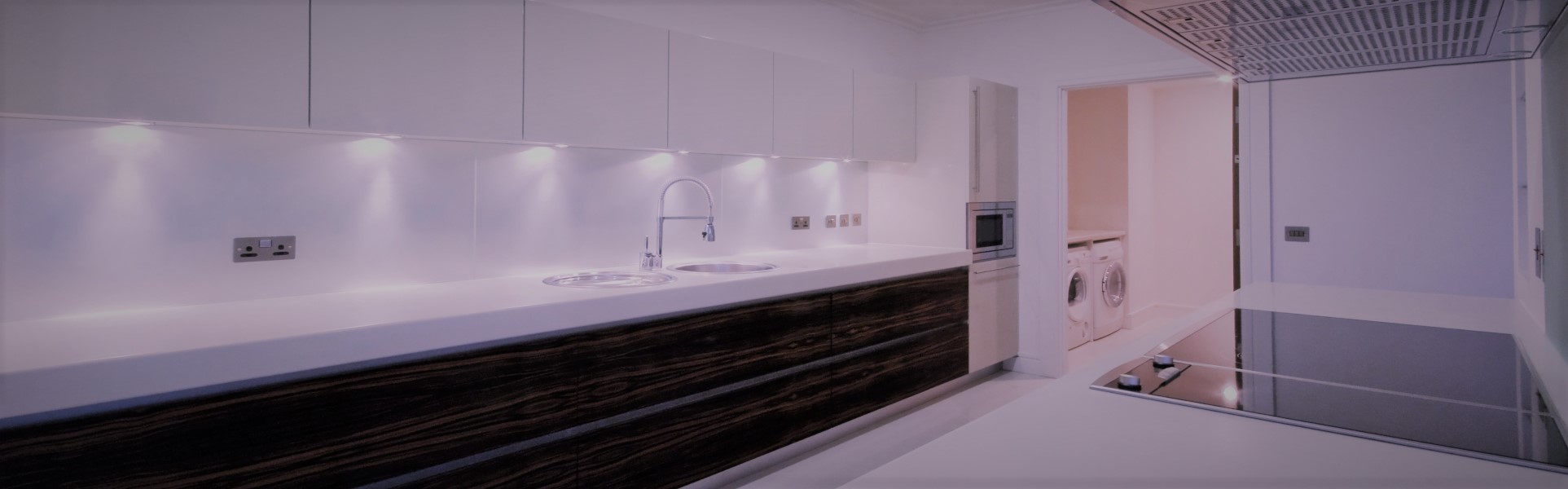 Slider, Glass Splashbacks Installed in Chiswick | Kitchen & Bathroom Styles